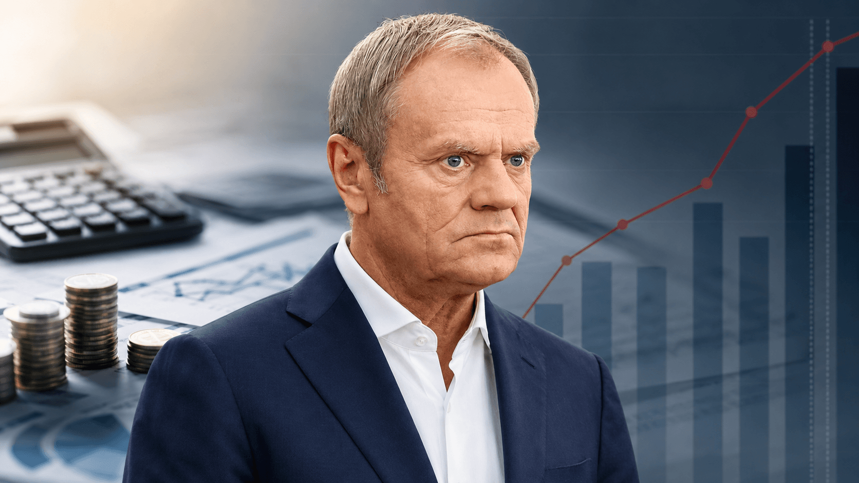 Grafika Top 5 dnia Wirtualnego Sejmu o najważniejszych wydarzeniach politycznych z 19 sierpnia 2026 roku.
