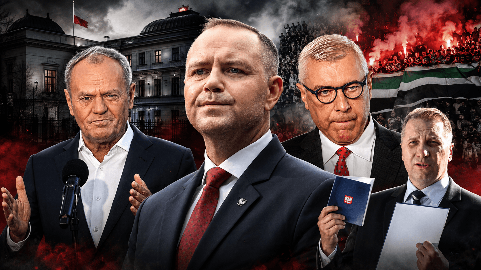 Grafika Top 5 dnia Wirtualnego Sejmu o najważniejszych wydarzeniach politycznych z 4 sierpnia 2026 roku.