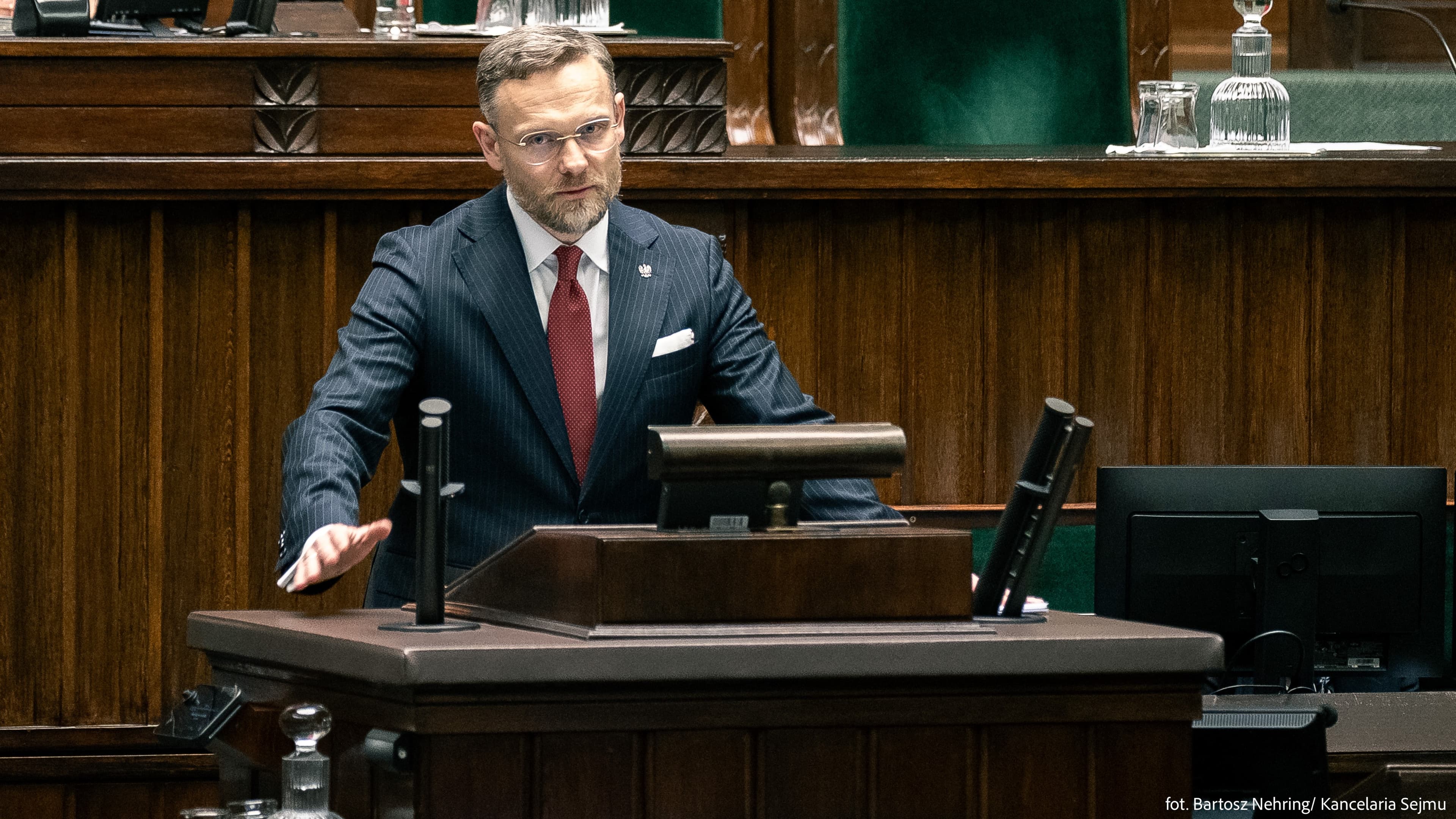 Grafika Top 5 dnia Wirtualnego Sejmu o najważniejszych wydarzeniach politycznych z 3 września 2026 roku.