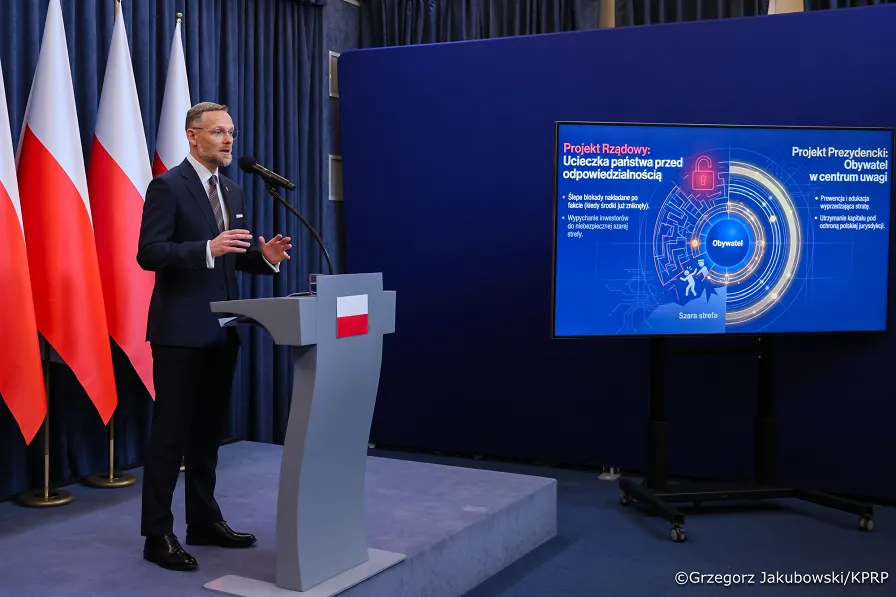Grafika Top 5 dnia Wirtualnego Sejmu o najważniejszych wydarzeniach politycznych z 8 września 2026 roku.